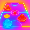 Neon Air Hockey