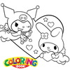 Kuro - Melody Coloring Page
