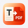 Text to PDF Converter.