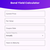 YTM Bond Yield Calculator