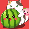 Fruit Merge Cat: Watermelon