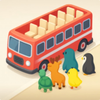Animal Bus: Cute Puzzle Ride