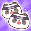 Panda Ninja School: Cute Merge