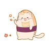 Cute sushicat - Sticker