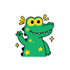 Little Alligator - Sticker