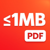 Compress PDF 1MB,500KB,200KB