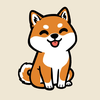 simply shiba stickers