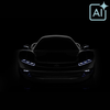AI Supercar Photo Realistic