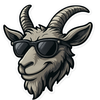 Goat Head Stickers