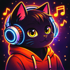 Lofi Cat: Futuristic Beats BGM