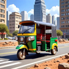 Tuk Tuk City Rush Drive 3D