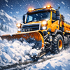 Snow Plow Truck: Digger Sim 3D