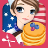 American Pancakes - learn how to make delicious pancakes with this cooking game!