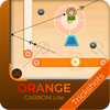 Trickshot: Orange Carrom Lite