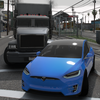 Tesla X: City Traffic Racing