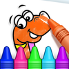 Coloring games 4 kids-Dino Fun