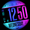 h037 Happy Gradient Watch Face
