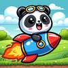 Sky Panda Rush Game