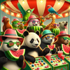 Watermelon Game Animal Puzzle