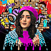 Drip art pix lab effects frame