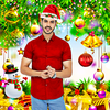 Christmas photo editor frames