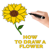 How To Draw Flower