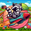 Raccoon Shooter Game