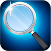 magnifying glass with light