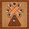 Wood Screw Puzzle: Nut & Bolts