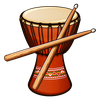Real Bongo & music Instrument