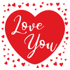 Sweet Love Messages Stickers E