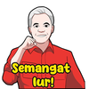 Stiker Ganjar Pranowo 2024