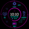 Cyberpunk Inspired Watch Face