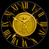 Roman Da Vinci Watch Face