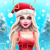 Christmas Girl Jigsaw Chalenge
