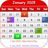 South Sudan Calendar 2026