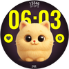 Pink Cat - watch face