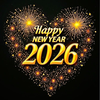 Happy New Year Wallpaper 2026