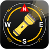 Flash Light with Compass
