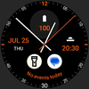 Analog xT: Watch face