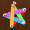 Wood Nuts & Bolts Screw Puzzle