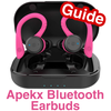 apekx bluetooth earbuds guide