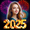 New Year 2026 Photo Frame