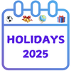 Holiday Calendar 2026