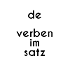Deutsche Verben im Satz