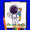 Astronaut Coloring Book