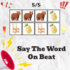 Say The Word On Beat: Game Fun