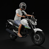 Skins Moto Wheelie 3D