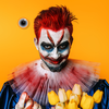 Scary Clown Face Photo Editor
