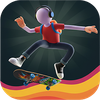 Long Board Crash Run 3D